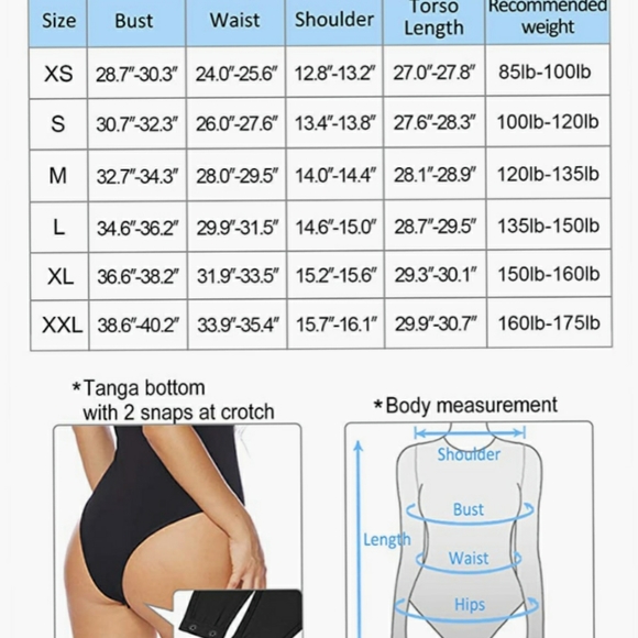 ⭐🆕 White turtleneck bodysuit - Picture 6 of 8